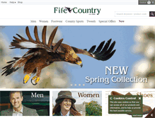 Tablet Screenshot of fifecountry.co.uk